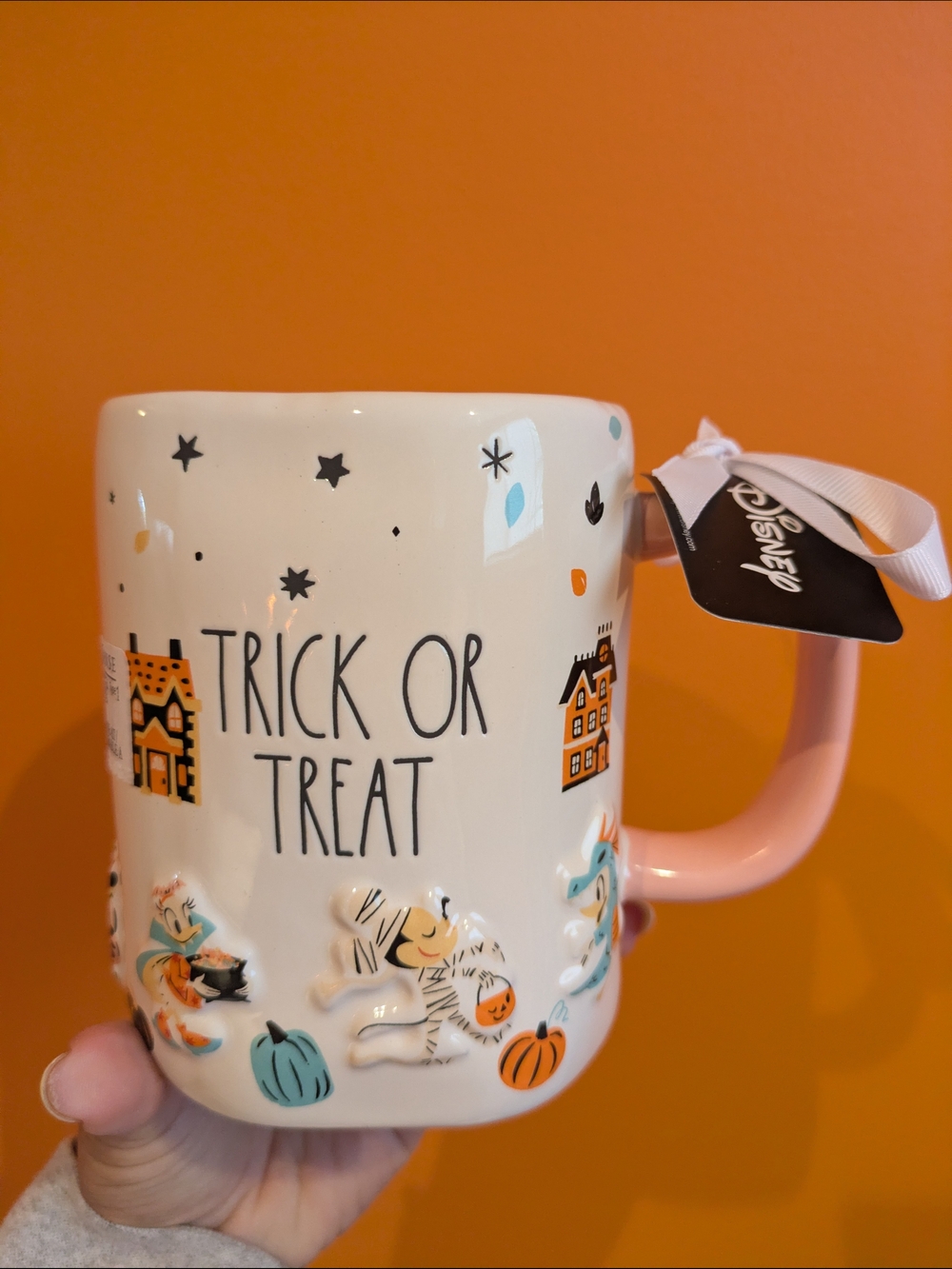 Disney Rae Dunn Mickey Mouse And Friends Halloween Trick Or Treat Mug